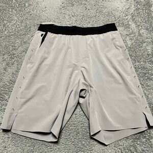Ten Thousand Shorts Mens Small Interval Gray running Athletic